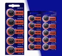 Batería de Reloj CR1616 2032 1620 337 CR1632 de Fábrica China a Buen Precio para Sony Murata Maxell