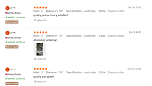 Nuevas Llantas Deportivas Cóncavas Forjadas de Aleación de 19-22 Pulgadas, Color Negro con Estrella Roja, Pulido, 5x112, 5 Orificios, 40mm/30mm/100mm, Ajuste Universal - Product Image 6