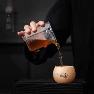 Taza de Cerámica Dunhuang Flying Apsaras Master Cup, Taza Individual Creativa para Té Kung Fu, Origen Dehua - Product Image 2