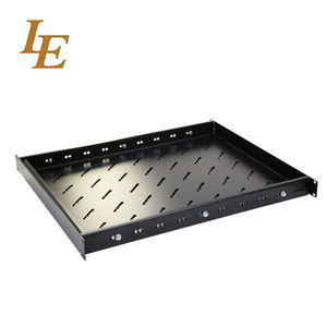 Estantes Ajustables de 19 Pulgadas para Gabinetes de Red, Tamaño del Estante 465x770x44mm, Estantes con Rieles Deslizantes - Product Image 2