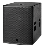 Subwoofer de scène haute puissance 15 pouces (500W RMS / 2000W de crête, poids net 32kg) Haut-parleur passif 8 ohms pour clubs et installations fixes