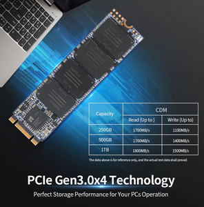 Ổ cứng thể rắn NVMe PCIe M.2 2280 TLC xanh 1TB NGFF 2280mm 120GB-960GB dành cho laptop - Product Image 3