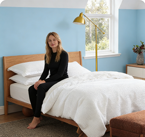 Juego de 3 Fundas de Edredón de Algodón 100% con Tejido Waffle, Suaves, Transpirables, Color Blanco <span class=keywords><strong>Coco</strong></span>, para Todas las Estaciones, Personalizables, de Fábrica - Product Image 4