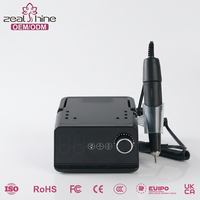 Machine à ongles de table puissante 65W avec moteur à balais, lime à ongles électrique avec poignée et porte-embouts pour la découpe d'ongles en acrylique