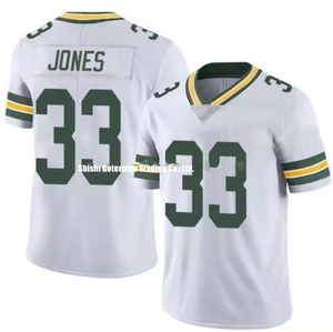 Schlussverkauf #9 Christian Watson #23 Jaire Alexander #26 Darnell Savage Jr. #33 Aaron Jones amerikanisches Fußballtrikot - Product Image 1