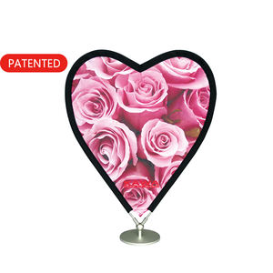 Mesa <span class=keywords><strong>de</strong></span> interior con pantalla en forma <span class=keywords><strong>de</strong></span> lágrima, <span class=keywords><strong>Mini</strong></span> Mesa decorativa, Bandera <span class=keywords><strong>de</strong></span> <span class=keywords><strong>escritorio</strong></span>, <span class=keywords><strong>Banner</strong></span> para publicidad y promoción - Product Image 3