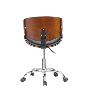 Housses de garçon en polyuréthane, roues en forme d'étoile, <span class=keywords><strong>tabouret</strong></span> de <span class=keywords><strong>bar</strong></span>, chaise réglable, pivotante, en <span class=keywords><strong>bois</strong></span> - Product Image 4
