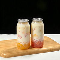 Bouteilles en plastique PET transparentes personnalisées en gros pour jus, boissons, sodas et emballages de confiture avec couvercles