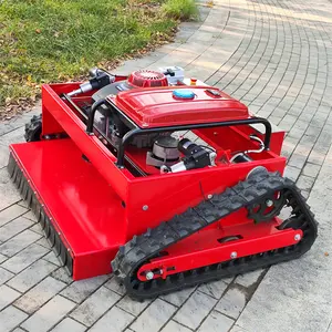 Electric-start Mower Robot Mowing Width 1080mm 16hp Petrol Crawler Remote Control Lawn Mower