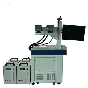 Machine de marquage laser UV à double tête pour armoires, marqueur laser haute précision pour plastique, équipement de marquage industriel polyvalent GS1 - Product Image 5