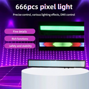Équipement d'éclairage de scène LED Pixel professionnel 666 pièces DMX512 pour <span class=keywords><strong>DJ</strong></span> Disco Mariage <span class=keywords><strong>Service</strong></span> OEM - Product Image 2
