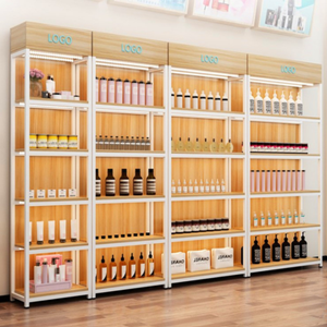 Giá để hàng siêu thị tiện lợi cho đồ ăn nhẹ, mỹ phẩm, sản phẩm của tiệm làm đẹp, thiết kế tủ trưng bày cửa hàng - Product Image 2