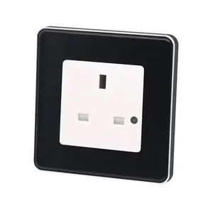 Nègre inteligente electrico inteligente avec wifi zigbee puissance pared Enchufe