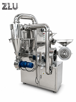 Pulvérisateur haute productivité ZLU pour gingembre sec, curcuma, gomme arabique en poudre, production de 300-600 kg/h, matériau SUS304/SUS316L, électrique