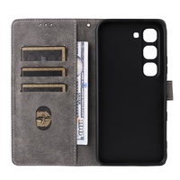 Coque de téléphone en cuir PU magnétique avec portefeuille pour Infinix Hot 70 Pro 5G / X6896 – Vente Flash