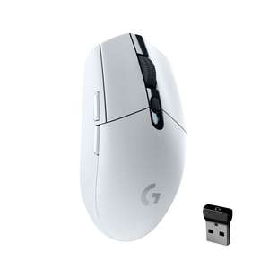 Pour <span class=keywords><strong>Logitech</strong></span> G304 LIGHTSPEED souris sans fil 12000 DPI souris de jeu souris <span class=keywords><strong>Portable</strong></span> légère blanc Compatible avec <span class=keywords><strong>PC</strong></span>/Mac - Product Image 1