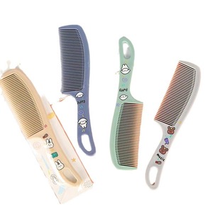 Plastic <b>Hair</b> <b>Comb</b> With Cartoon Printing Lightweight For Daily Use And Salon - Product Image 4
