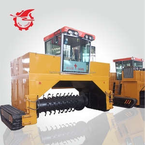 Volteador de compost hidráulico sobre orugas para estiércol de <span class=keywords><strong>vaca</strong></span> y oveja, para la maduración de lodos y el retorno al campo - Product Image 2