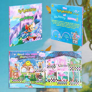 Custom Hard Cover Paper <b>Book</b> Printing Full Color Offset Children <b>Book</b> Printing Services for <b>Education</b> Using Coated Paper - Product Image 5
