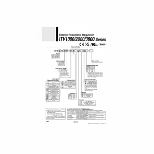 SMC Pneumatics ITV3030-044CL Régulateur électro-pneumatique Équipement électrique - Product Image 1