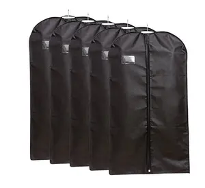 Customized Non Woven Fabric Suits Cover Garment Bags With Logo