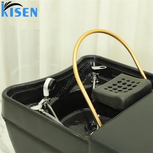 Table de lavage et de massage capillaire haut de gamme Kisen avec circulation d'eau, réservoir de 90L, sans plomberie - Product Image 4