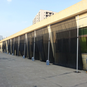 Aluminum portable <b>backdrop</b> adjustable pipe and drape <b>stand</b> for event - Product Image 3