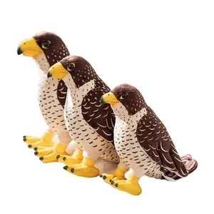 Lebensechte Adler Plüsch tier Großhandel niedlichen benutzer definierten weichen Plüsch Adler Stofftier Spielzeug
