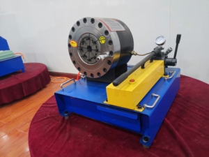 Портативный <span class=keywords><strong>1</strong></span>/8 "-2" 4SP JYC-M51 небольшой ручной обжимной инструмент для шлангов ручной гидравлический обжимной станок с 10 наборами - Product Image 5