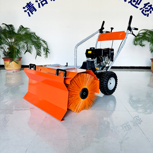 Pequeña barredora manual de nieve para carreteras, máquinas barredoras de nieve, quitanieves en venta - Product Image 3