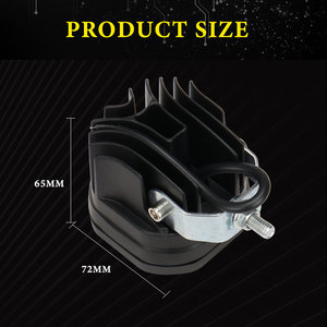 Nouveaux Phares de Travail à <span class=keywords><strong>LED</strong></span> Universels 120W Haute Puissance 3 Pouces Double Couleur 4x4, Feux de Brouillard/Conduite pour <span class=keywords><strong>Voiture</strong></span>, Camion, Jeep Wrangler, Tout-Terrain - Product Image 5