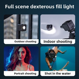 Ulanzi dễ thương Lite L2 độ sáng cao không thấm nước lặn lớp điền vào trong ánh sáng hình đèn cho <span class=keywords><strong>studio</strong></span> ảnh 5500K phụ kiện nhỏ gọn - Product Image 3