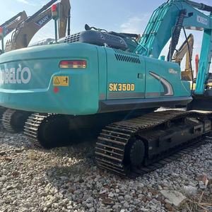 รถขุดตีนตะขาบ Kobelco SK350 มือสองจากญี่ปุ่น ขนาด 35 ตัน ใช้งานน้อย ชั่วโมงการทำงานต่ำ - Product Image 1
