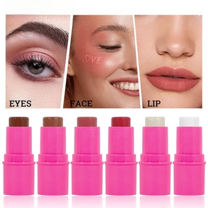 Venta al por mayor de Maquillaje Mineral en barra impermeable de larga duración multifuncional contorno resaltar bronceador rubor facial - Product Image 5