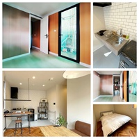 Maison de conteneur d'expédition modulaire de luxe durable de 40 pieds, imperméable, écologique, panneau sandwich, design moderne, salon