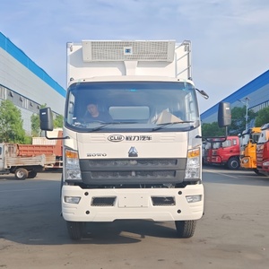 ราคาโรงงาน รถบรรทุกห้องเย็น Sinotruk Howo 4x2 8 ตัน เครื่องยนต์ดีเซล เกียร์ธรรมดา - Product Image 3