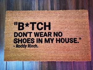 Tapis de porte en vrac USA Canada Outdoor Welcome UV Print Blanc Plain Brown Coconut Coco Coir pour impression UV - Product Image 6