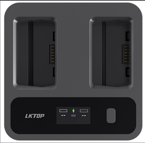 LKTOP <span class=keywords><strong>Mini</strong></span> 4 <span class=keywords><strong>Pro</strong></span>/<span class=keywords><strong>Mini</strong></span> <span class=keywords><strong>3</strong></span> Series: Centro de Carga Paralela Inteligente para <span class=keywords><strong>3</strong></span> Baterías con Salida Inversa, Modo de Almacenamiento, Accesorios a Prueba de Polvo y Explosiones - Product Image 1