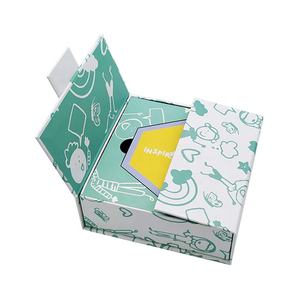 الجملة المطبوعة مخصص جامدة للطي طوي تعبئة ورق كرتون تخزين صناديق هدية صندوق شحن مع المغناطيسي للملابس/A - Product Image 2