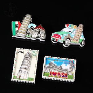 Imanes de nevera italianos de resina, pegatinas magnéticas creativas Retro nostálgicas 3D, decoración del hogar, recuerdo turístico, venta al por mayor - Product Image 1