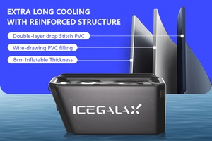 ICEGALAX meilleur logo personnalisé 165cm baignoire <span class=keywords><strong>spa</strong></span> baignoires glacées bain froid refroidisseur coudé froid plongeant baignoire avec refroidisseur - Product Image 4
