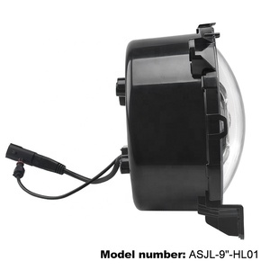 ไฟหน้า LED ขนาด9นิ้วพร้อมรัศมีสำหรับ<span class=keywords><strong>2018</strong></span> 2019 2020รถ Jeep Wrangler Jl Gladiator พร้อมไฟวิ่งกลางวัน - Product Image 5