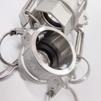 WAKAMATSU OEM 하이 퀄리티 Camlock 커플링 3/4 ''/8'' D 타입 Camlock 커플링 스테인리스 스틸 304 FF JIS