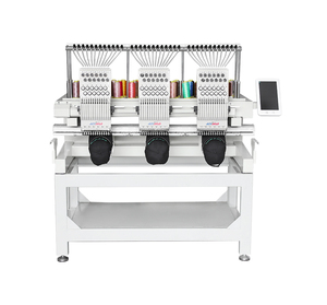 Máy thêu qhm dahao tự động 3 đầu 9/12/15 kim tốc độ cao vớ máy thêu da jack - Product Image 2