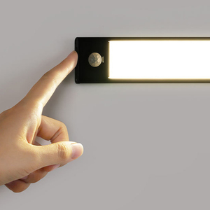 Cch Cảm Biến Ánh Sáng Ban Đêm Phòng Ngủ LED Hành Lang Tủ Ánh Sáng Tủ Quần Áo Cảm Biến Chuyển Động LED Thanh Ánh Sáng - Product Image 4