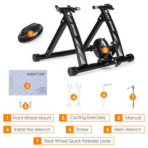 WEST BIKING-<span class=keywords><strong>Rodillo</strong></span> de entrenamiento de ciclismo para interior, soporte de entrenamiento inteligente para <span class=keywords><strong>casa</strong></span>, venta al por mayor - Product Image 6