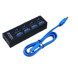 <b>Usb</b> 3.0 Hub 4 Port With <b>Switch</b> For Laptop Desktop Computer Expansion - Product Image 1