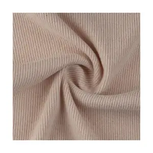 Durable Cotton Polyester Rib 2x1 - Versatile Fabric For Baby Kids Garments And Comfortable Dresses