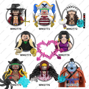 Anime 1 Luffy Piece Ace Monkey Kaidou Edward <span class=keywords><strong>Boa</strong></span> <span class=keywords><strong>Hancock</strong></span> Sanji juguetes <span class=keywords><strong>mini</strong></span> toys Jeux de blocs de construction en plastique Jouets pour enfants - Product Image 3