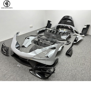 Nuevo Kit de Carrocería de Fibra de Carbono Seca con Acabado Brillante y Tejido Twill para 720S Coupe Spider, Actualización al Estilo 765LT, Capó, Alerón, Parachoques, Faldones Laterales y Guardabarros - Product Image 2